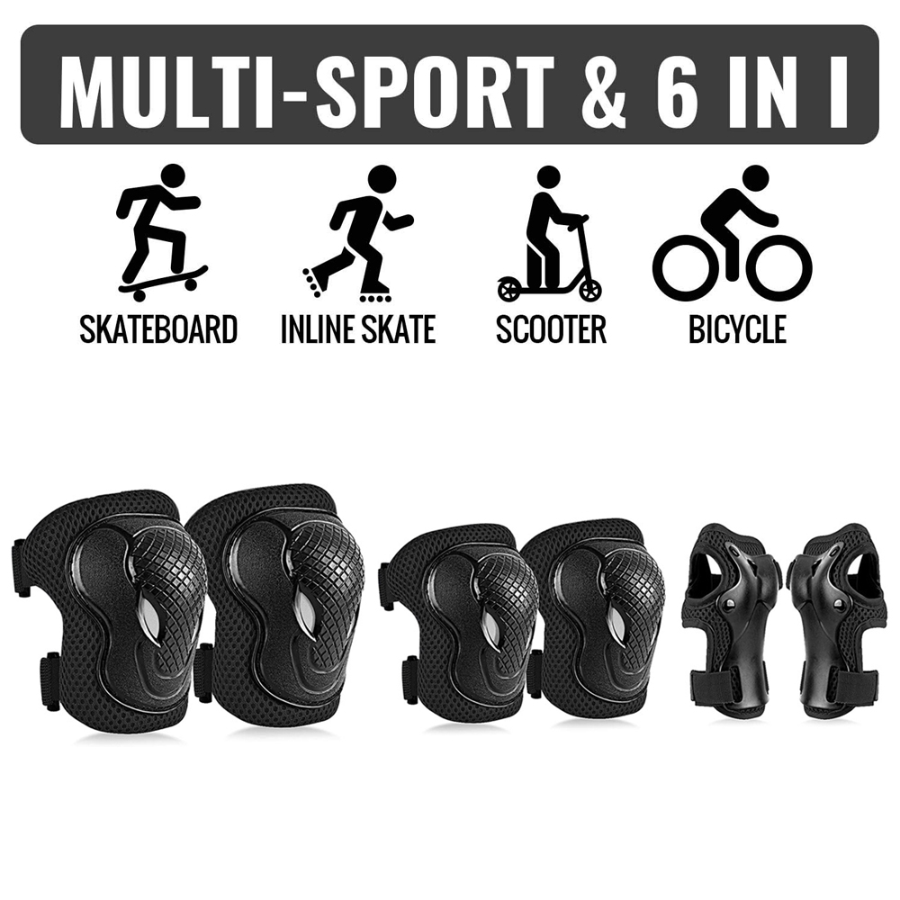 GOMOREON 6 Pz/set Bambini Gino - Scooter Helmet Set recensione e prezzo
