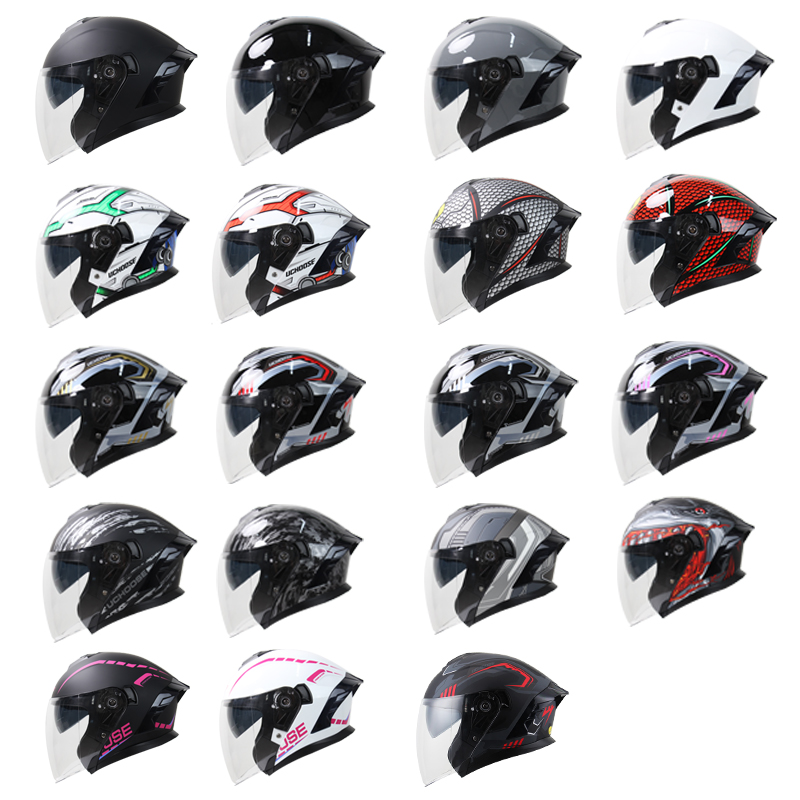 715 Casco moto aperto per uomo - Scooter Helmet Set recensione e prezzo